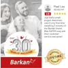 Barkan BM343XL Βάση Τηλεόρασης Τοίχου έως 65" και 36kg Μαύρο