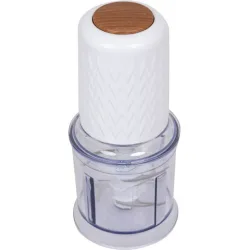 Πολυκόπτης PRFC-40447 Primo 3πλό Mαχαίρι 500W 700ml Λευκό-Wooden