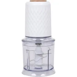 Πολυκόπτης PRFC-40447 Primo 3πλό Mαχαίρι 500W 700ml Λευκό-Wooden