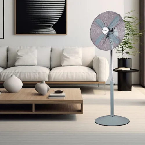 Primo PRSF-80574 Ανεμιστήρας Ορθοστάτης 50W Διαμέτρου 40cm ΠράσινοςΚωδικός: 800574