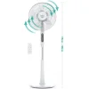 Primo PRSF-80614D Ανεμιστήρας Ορθοστάτης 24W Διαμέτρου 40cm με Τηλεχειριστήριο ΛευκόςΚωδικός: 800614PRSF-80614D