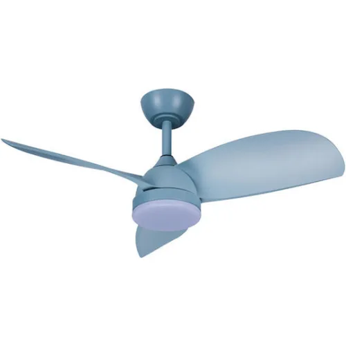 Primo PRCF-80660 Ανεμιστήρας Οροφής 91.44cm με Φως ΜπλεΚωδικός: 800660
