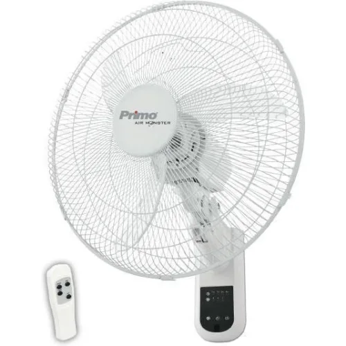 Primo 15833R Ανεμιστήρας Τοίχου 65W Διαμέτρου 45cm με Τηλεχειριστήριο ΛευκόςΚωδικός: 800416