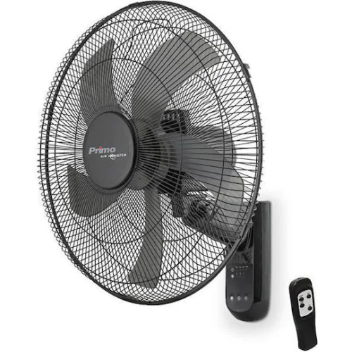 Primo 15833R Ανεμιστήρας Τοίχου 65W Διαμέτρου 45cm με Τηλεχειριστήριο ΛευκόςΚωδικός: 800416
