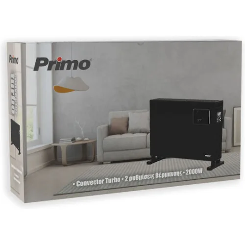 Primo Θερμοπομπός Δαπέδου 2000W ΜαύροςΚωδικός: PRCH-81121