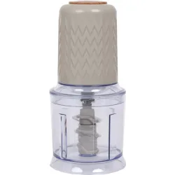 Πολυκόπτης PRFC-40448 Primo 3πλό Mαχαίρι 500W 700ml Γκρι-Wooden