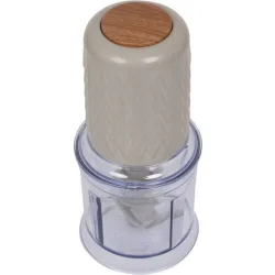 Πολυκόπτης PRFC-40448 Primo 3πλό Mαχαίρι 500W 700ml Γκρι-Wooden
