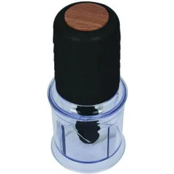 Πολυκόπτης PRFC-40478 Primo 3πλό Mαχαίρι 500W 700ml Μαύρο-Wooden