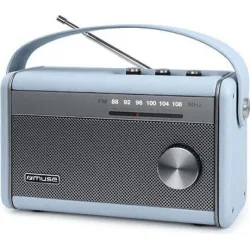Ραδιόφωνο M-098VB MUSE Μπαταρίας-Ρεύματος με Bluetooth Μπλε