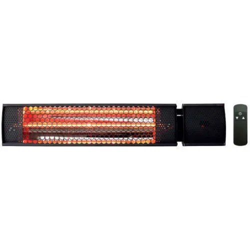 Σόμπα Εξωτερικού Χώρου PRIH-81074 Primo 2000W Με Λάμπα Gold Τηλεχειριστήριο