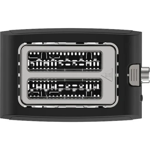 Φρυγανιέρα PRST-40556 Primo 2Θέσεων 900W Μαύρη