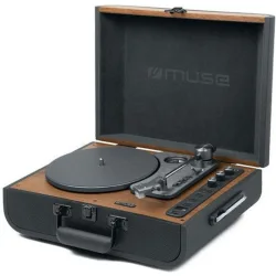 Πικάπ-Ραδιόφωνο MT-208AΤ MUSE με USB & Bluetooth