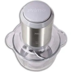 Πολυκόπτης PRFC-40486 500W 2L με γυάλινο μπωλ inox/γκρι