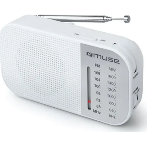 Muse M-025 RW Φορητό Ραδιόφωνο Μπαταρίας Λευκό