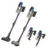 Σκούπα επαναφορτιζόμενη PRVC-40507 Primo Apollo Aqua Flex 3σε1 29.6V BLDC μοτέρ Γκρι-Μωβ