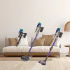 Σκούπα επαναφορτιζόμενη PRVC-40507 Primo Apollo Aqua Flex 3σε1 29.6V BLDC μοτέρ Γκρι-Μωβ