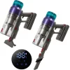 Σκούπα επαναφορτιζόμενη PRVC-40507 Primo Apollo Aqua Flex 3σε1 29.6V BLDC μοτέρ Γκρι-Μωβ