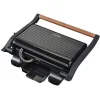 Τοστιέρα Panini PRPT-40492 Primo Αντικολλητικές πλάκες 1000W Wooden-Μαύρη