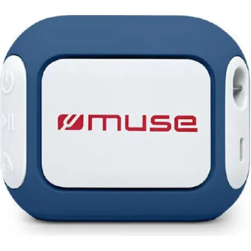 Muse Ηχείο Bluetooth 5W με Διάρκεια Μπαταρίας έως 5 ώρες Μπλε M-360BR