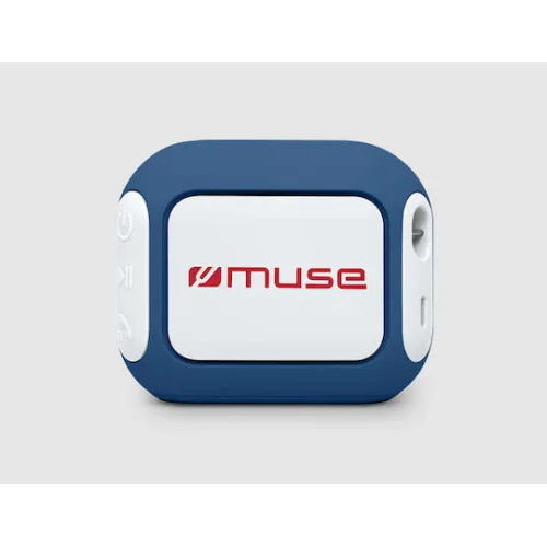 Muse Ηχείο Bluetooth 5W με Διάρκεια Μπαταρίας έως 5 ώρες Μπλε M-360BR