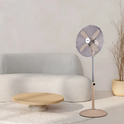 Primo PRSF-80573 Ανεμιστήρας Ορθοστάτης 50W Διαμέτρου 40cm ΜπεζΚωδικός: 800573