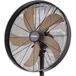 Ανεμιστήρας Ορθοστάτης PRSF-80580 Primo 18'' 45εκ. Μεταλλικός Με Wooden Finish Τρίποδο Μαύρος