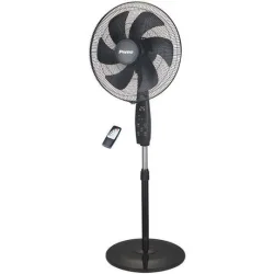 Ανεμιστήρας Ορθοστάτης PRSF-80698D Primo 18'' 45εκ. Με Τηλεχειριστήριο και DC μοτέρ 6Φτερά Μαύρος