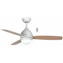 Ανεμιστήρας Οροφής PRCF-80520D Primo 48'' 120εκ. Με τηλεχειριστήριο 1 Φως LED 3Φτερά Λευκός