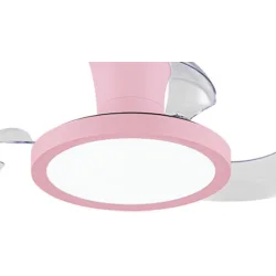 Ανεμιστήρας Οροφής PRCF-80684 Primo Kids Series DC 26'' 65εκ. Με Τηλεχειριστήριο 1 Φως LED 3Φτερά Ροζ