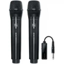 Muse MC-50 WI Σετ Ασύρματο Μικρόφωνο Χειρός για Φωνητικά σε Λευκό Χρώμα