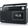 Muse M-152 RC Φορητό Ηχοσύστημα με Κασετόφωνο / Ραδιόφωνο ΜαύροΚωδικός: M-152RC