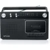 Muse M-152 RC Φορητό Ηχοσύστημα με Κασετόφωνο / Ραδιόφωνο ΜαύροΚωδικός: M-152RC