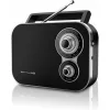 Muse M-051 R Retro Φορητό Ραδιόφωνο Ρεύματος / Μπαταρίας Μαύρο