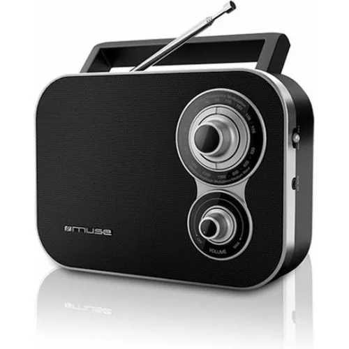Muse M-051 R Retro Φορητό Ραδιόφωνο Ρεύματος / Μπαταρίας Μαύρο