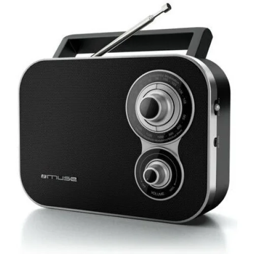 Muse M-051 R Retro Φορητό Ραδιόφωνο Ρεύματος / Μπαταρίας Μαύρο