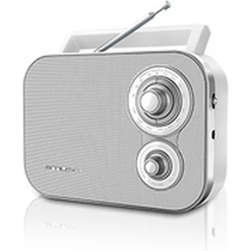 Muse M-051 R Retro Φορητό Ραδιόφωνο Ρεύματος / Μπαταρίας Λευκό
