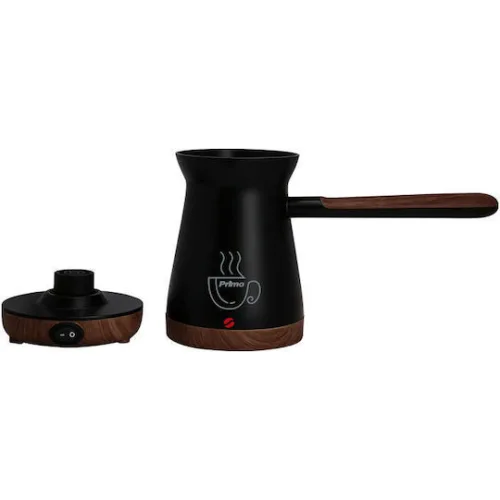 Primo Ηλεκτρικό Μπρίκι 800W με Χωρητικότητα 250ml Μαύρο/WoodenΚωδικός: 400583