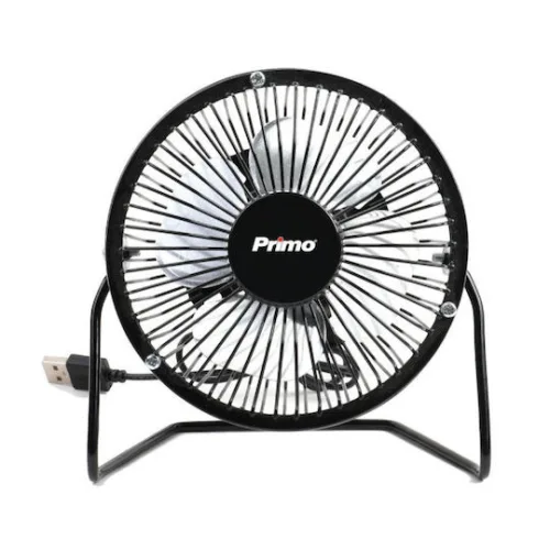 Primo PRMF-80427 Ανεμιστηράκι USB 15cm Μαύρο
