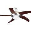 Primo PRCF-80424 Ανεμιστήρας Οροφής 110cm με Φως Καφέ / ΑσημίΚωδικός: 800424