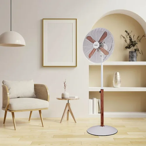Primo PRSF-80620 Ανεμιστήρας Ορθοστάτης 50W Διαμέτρου 40cm ΛευκόςΚωδικός: 8005620