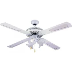 Ανεμιστήρας Οροφής PRCF-80278 Primo 52'' 132εκ. 4Φώτα 4Φτερά Λευκός
