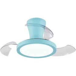 Ανεμιστήρας Οροφής PRCF-80685 Primo Kids Series DC 26'' 65εκ. Με Τηλεχειριστήριο 1 Φως LED 3Φτερά Μπλέ