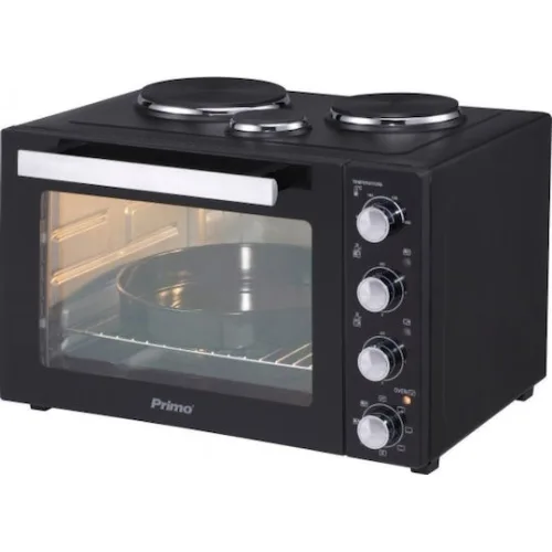 Primo PREO-40253 Ηλεκτρικό Φουρνάκι 50lt με 3 Εστίες και ΑέραΚωδικός: 400253