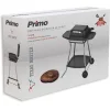Primo PRBQ-40499 Επιδαπέδια Ηλεκτρική Ψησταριά Λείας και Αυλακωτής Πλάκας 3050W με Καπάκι και Ρυθμιζόμενο Θερμοστάτη 41.8x37.3εκ.