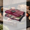 Ψηστιέρα Παραδοσιακή AB661 Primo 1200W 2πλή σχάρα 34X25εκ. Κόκκινη