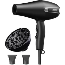 Σεσουάρ PRHD-40477 Primo 2200W AC Με λειτουργία ιονισμού και κρύο αέρα Μαύρο