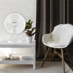 Primo PRTF-805046 Επιτραπέζιος Ανεμιστήρας 40W Διαμέτρου 30cm ΛευκόςΚωδικός: 800546
