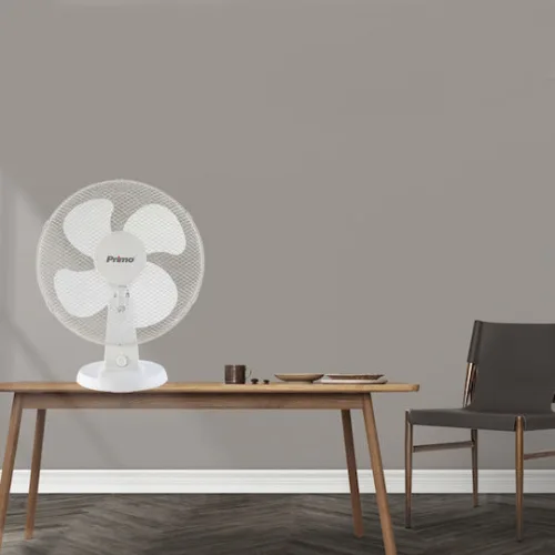 Primo PRTF-80547 Επιτραπέζιος Ανεμιστήρας 50W Διαμέτρου 40cm ΛευκόςΚωδικός: 800547