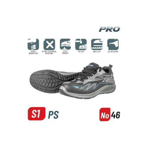 BORMANN Pro BPP8286 Παπούτσι Ασφαλείας S1PS PACIFIC No 46