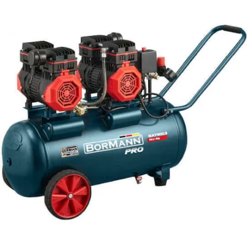 BORMANN BAT5013 Αεροσυμπιεστής Μονομπλόκ,Oil Free,Silent,Brushless,4Hp,50L,464L/min